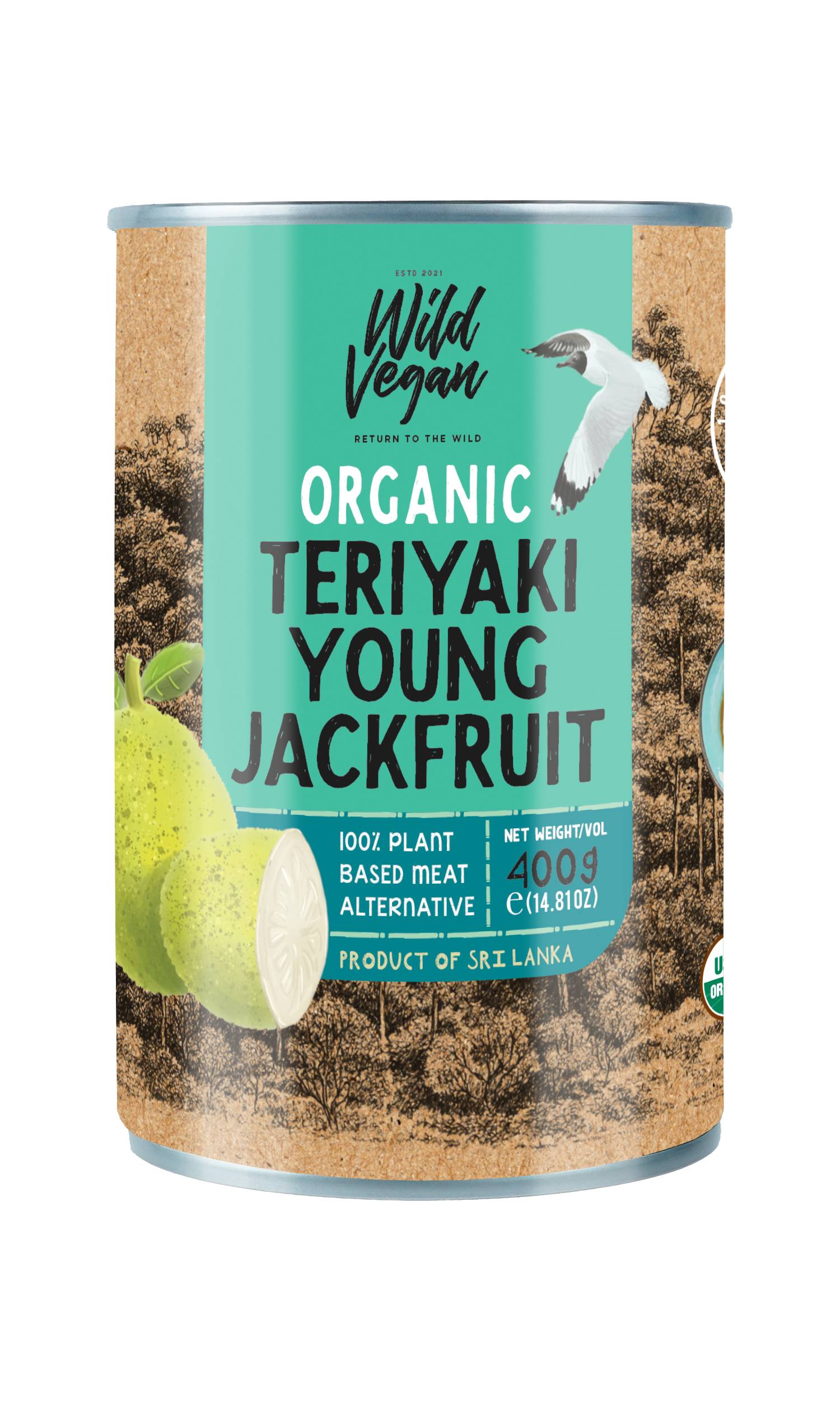 wild vegan Organic YoungJackfruit Mexican curry